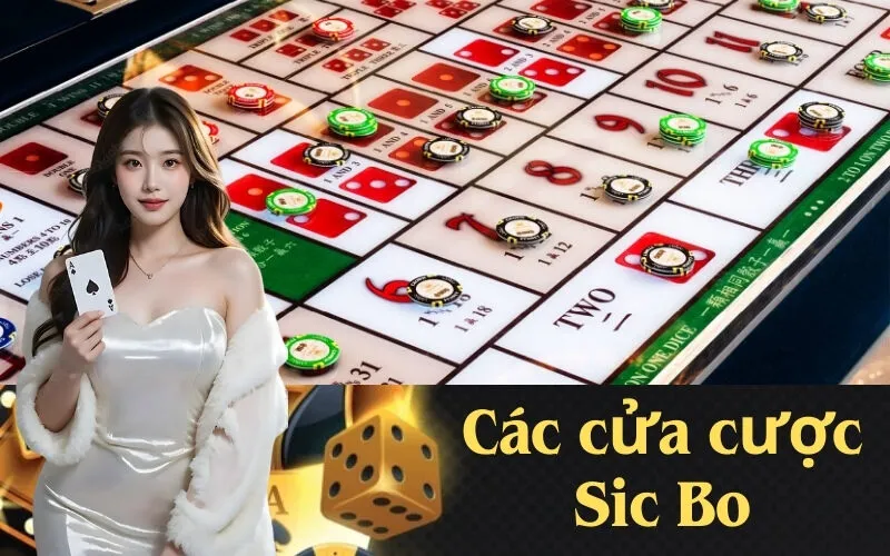 Các cửa cược Sic Bo