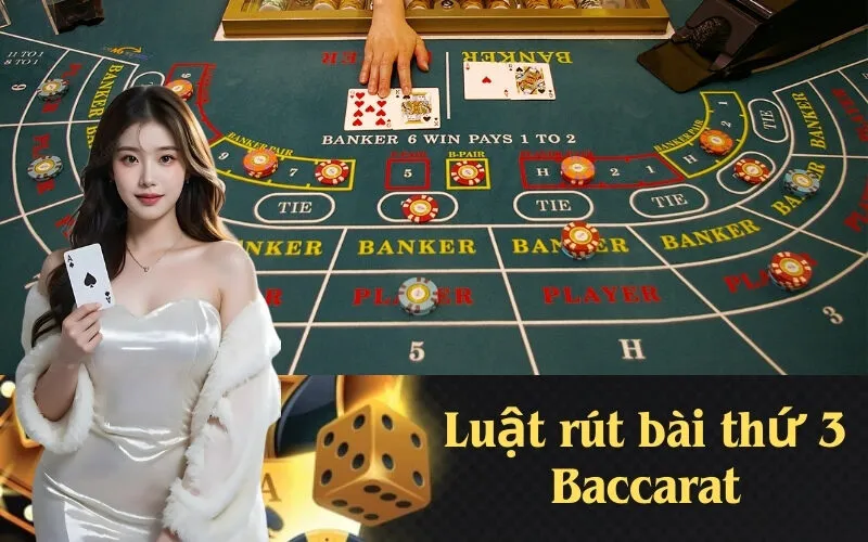Luật rút bài thứ 3 Baccarat