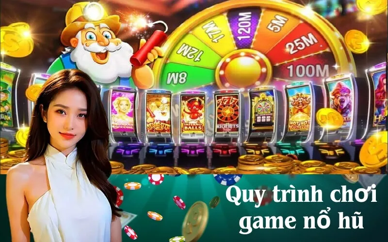 Quy trình chơi game nổ hũ